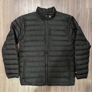 Volcom Men’s Puff Puff Give Down Insulated Jacket - Black Large